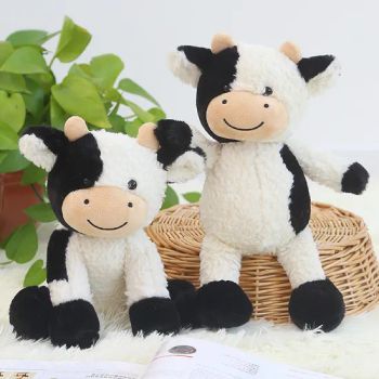Cuddly Soft Cattle Stuffed Animals Plush Farm Animal Cow Toys - Yangzhou City Caisheng Handicraft Product Co., Ltd. - China