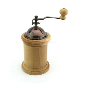 Coffee Utensil Wooden Stainless Steel Espresso Manual Coffee Grinder Burr Coffee Mill - Jiangmen Xinxin Houseware Co., Ltd. - China