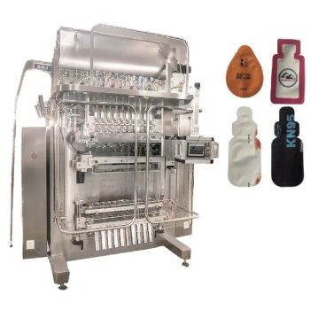 Pneumatic High Precision Performance Multi Lanes Liquid Shampoo Sauce Filling Sealing Packaging Packing Machine - Luohe Tianheng Machinery Co., Ltd. - China