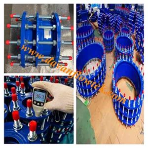 Carbon Steel Dismantling Joint (Pipe Fitting) Flange Adaptor Universal Coupling - Tianjin Davan Flowtek Co., Ltd. - China