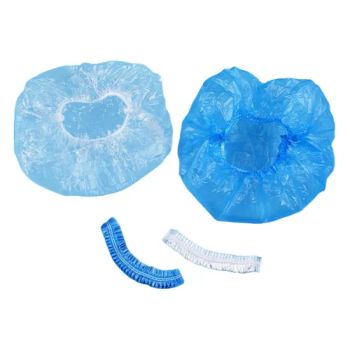 Disposable Waterproof Hair Shower Bouffant Cap/Hair Shower Cap/Bath Hair Protection Cap - Hubei Ruichen Protective Products Co., Ltd - China