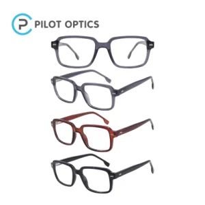 Pilot Optics 2024 Fashion Square Black Fashion Design Blue Light Optical Frames - Pilot Optics International Corp.Ltd.Wenzhou - China