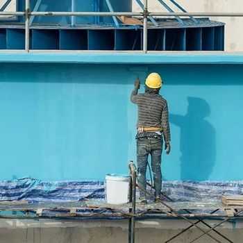 Industrial Wall Painting Service Service Mode Offline Paint Type All Paints Service Location Pan India Time Required As Per - Kadam Painting Works - India