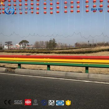 Road Barriers Guard Rail Stainless Steel Metal Crash Barrier Customized Hot DIP Zinc Galvanized Aashto M180 Road Safety Traffic Barriers for Sale - Shandong Guanxian Huaan Traffic Facilities Co., Ltd. - China