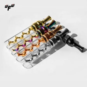 7p Mini Cute Small Rotating Nozzle Stylish Water Pipe Fancy Curved Spiral Metal Cigarette Tobacco Pipes - Shenzhen WFW Brand Management Co., Ltd. - China