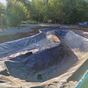 Waterproofing Construction Membrane Price HDPE LDPE 1.5mm Geomembrane for Landfill Pond Dam Liner Sheet Cost Hot Product Cheap Price - Shandong Jinruixiang Geotextile Material Co., Ltd. - China