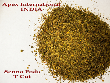 Senna Pods T Cut , Senna Pods Tea Cut ,Cassia Angustifolia Pods T Cut, Cassia Angustifolia Pods, Senna Tea , Dry Senna T cut , Senna Pod ,Senna Pods Bulk Supplier From India - APEX INTERNATIONAL - India