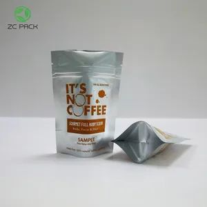 Customized Logo Aluminum Foil Doypack Mylar Body Scrub Powder Puffs Cosmetic Laminated Plastic Cotton Pads Ziplock Packaging Stand up Pouch - Qingdao Zhuocai Industry and Trading Co., Ltd. - China