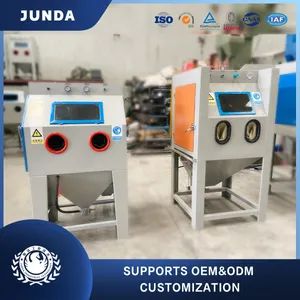 Automatic Sandblaster Automated Sandblasting Machine with Conveyor Belt - Jinan Junda Industrial Technology Co., Ltd. - China