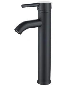 Black Bathroom Sink Faucet Single Handle Tall Vessel Sink Faucet Vanity Bathroom Faucet Basin Mixer Tap - Guangzhou Homedec Sanitary Ware Co., Ltd. - China