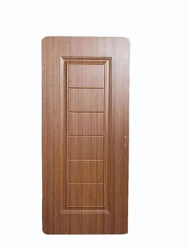Brown 7 Feet WPC Door Frame Color Brown Material Wpc Height 7 Feet Shape Rectangle Open Style Swing Surface Finish Matt Door Type - KVM Infra - India