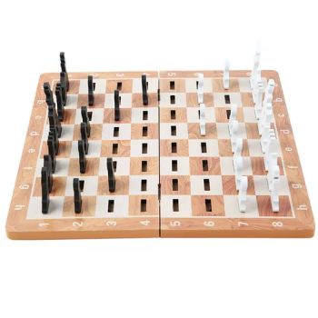 Wooden Chess Games Portable Folding Chess Board Toy Set Origin China Scale Medium Color as Photo Material Wooden Design - Ningbo Shone Med-Tech Co., Ltd. - China