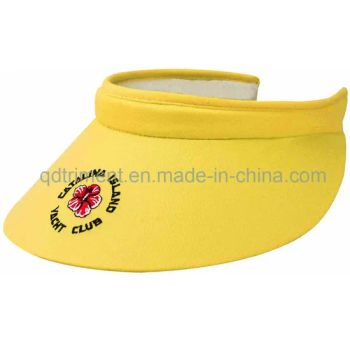 Terry Cloth Sweatband Long Bill Clip-on Sports Golf Visor (TRV016) - Qingdao Triment International Trade Co., Ltd. - China