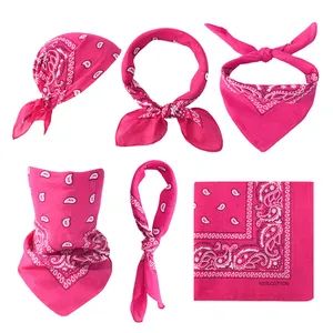 Nice quality smooth hand feel Custom printed organic cotton silk hair scarf accessories headbands bandanas for men - Hefei Jingyi Image Printing Co., Ltd. - China