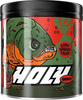 HOLY Energy Booster Pack of 10 Tasting Box 'Pomegranate Piranha' with Pomegranate Flavour Powder | 10 Servings with NewCaff & Green Tea Extract Vegan with 100% Natural Fruit Flavours - BOLIDO NETHERLANDS B.V. - Netherlands