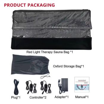 90X180cm Red Light Therapy Sleeping Bag Physical Therapy Equipment - Shenzhen Shanglaite Electronic Technology Co., Ltd - China