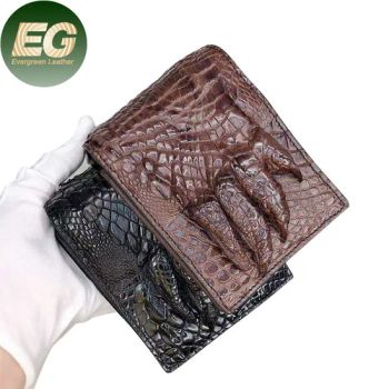 RC49 Design Credit Card Wallet with Holder for Women Men Fashion Luxury Custom Crocodile Leather Wallets - Guangzhou Evergreen Leather Goods Co., Ltd. - China