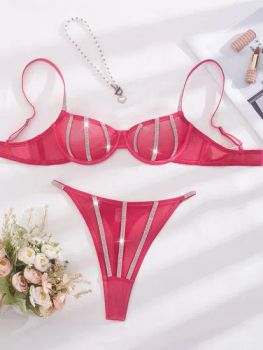 Wholesale Women Sexy Underwear Sets Push-up Cup Bra Brief Sets - Foshan Xiangyinren Clothing Co., Ltd. - China