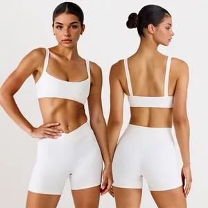 Custom Womens Yoga Apparel Sets Summer Sets Fitness Gym Wear Clothing - Hangzhou Yuanzhe Clothing Technology Co., Ltd. - China