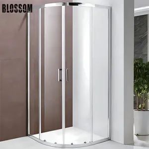 Modern Simple - Style Shower Enclosure, Tempered Glass Sliding Doors, Bathroom Partition - Hangzhou Blossom Import&Export Co., Ltd. - China