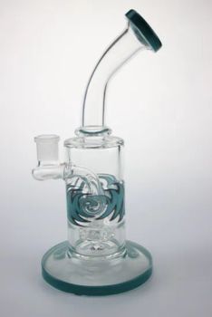 Smoking Pipes New Design Glass DAB Rigs Color White Shape Round Trademark no Origin China Usage Smoking Style Creative Suitable for - Hebei Youxin Glass Products Co., Ltd. - China