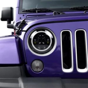 7inch Car Headlight off-Road Car Driving LED Work Light Motorcycle 7'' LED Headlamp Light - Shenzhen Gluheit Technology - China