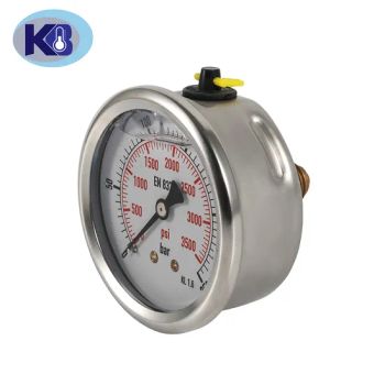 High-Precision Stainless Steel Oil Pressure Gauges for Professionals - Changzhou KB Instruments & Meter Co., Ltd. - China
