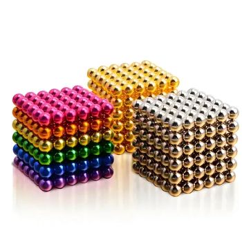 Premium Neodymium Magnetic Balls 4mm 5mm 8mm Smooth Spheres NdFeB Permanent Magnet for 3D Art Modeling Anti Chip Coated Adult Stre - Guangdong Decheng Magnetic Technology Co., Ltd - China