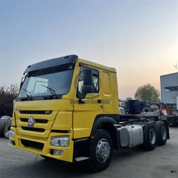 Good Price Tractor Truck Head Parts 371/375HP Truck Trailer Head 10 Tires Other Yellow Trucks - Shandong Camel Truck Co., Ltd. - China
