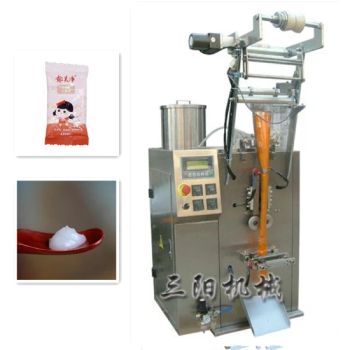 Small Bag Baby Face Cream Bag Catsup Back Side Filling Packing Machine - Ruian Sanyang Technology Co., Ltd. - China