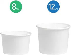 Eco-Friendly 4-16Oz Paper Ice Cream Cup 3-20Oz Many Patterns MOQ100K 10Y Experience OEM ODM Customized - XIAMEN TEAMWORK PACK LIMITED - China