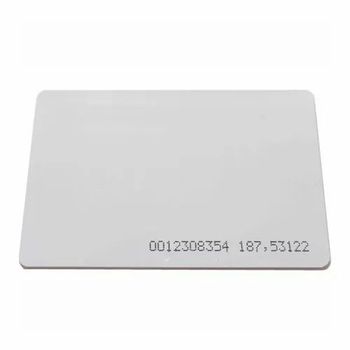 Dual Frequency RFID Cards Brand Impex Color White Material PVC Pattern Plain Texture Smooth Maintenance Easy Performance - Impex King - India