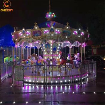 Attractive Fairground Ride Carousel Amusement Park Equipment for Sale - Zhengzhou Cheery Amusement Equipment Co.,Ltd - China