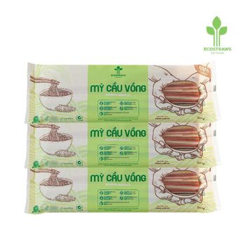 Dry Rice Noodle High Quality Filiform Straight Round Freeze-Drying Technology Carton Box Vietnam Wholesale - EcoStraws Vietnam - Vietnam