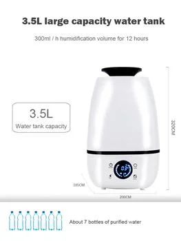 Juber Air Cool Mist Airpurifier with Newest Night Light Smart Humidifiers - Foshan Juber Electric Appliance Co., Ltd. - China