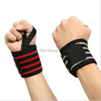Custom Gym Nylon Wrist Support Straps Weight Lifting Wrist Wrap Adjustable Wrist Support Brace - Jinjiang Chendai Yilai Craft Company - China