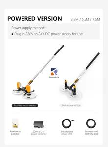Teamants Rotary Brush for Cleaning Solar Panels with Electric Supply - Hunan Teamants Technology Co., Ltd. - China
