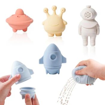 Colorful Food Grade Silicone Bath Toys for Toddlers and Kids Usage Funny Origin China Type Bath Toys Certification CE Model NO. - QUANZHOU LUCKY STAR LIGHT INDUSTRIAL ARTCRAFTS CO., LTD. - China