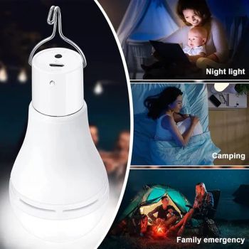 Solar Powered Lamp Portable LED Bulb Lights Solar Energy Panel LED Lighting for Camp Tent Night Fishing Emergency Lights - Ningbo Bone International Trading Co., Ltd. - China