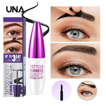 Private Label Custom Eyebrow Pencil Eyebrow Enhancers Eyes Makeup Long Lasting Waterproof Easy Tear off Eyebrow Gel for Makeup - Shantou Una Cosmetics Co., Ltd - China
