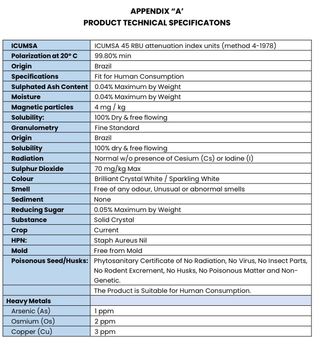 Icumsa 45 from HP GLOBAL COMMODITIES Icumsa 45 - HP GLOBAL COMMODITIES - Italy