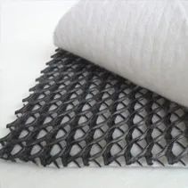 Drainage Geomat for Pavement Construction Width 1-4m Material PET Length 30m/50m Standard ASTM/GB HS Code 5603949090 Specification - Hongxiang New Geo-material Co., Ltd. - China
