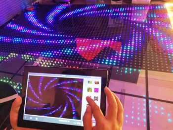 Easy Install Wireless Magnetic Wedding Party Disco Lighting LED Dance Floor - Sunfrom Pro Lighting Equipment Co., Ltd. - China