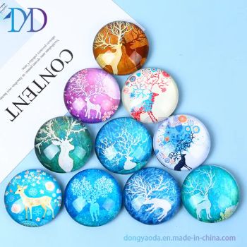 2024 Clear Crystal Round Fridge Magnets/Crystal Fridge Magnets for Different Countries, Attractive Fridge Magnets - DONGYAODA (XIAMEN) TRADING CO., LTD. - China