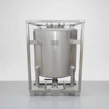 1000L Liquid IBC Stainless Steel Storage Tote Tank Stackable Container - E-Tech (Dalian) Co., Ltd - China