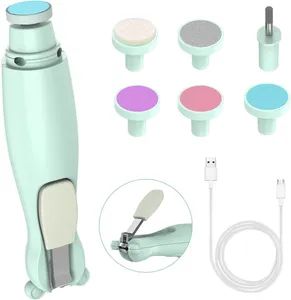 Baby Nail Trimmer Electric, Rechargeable Gentle Baby Nail File - Dongguan Holytachi Industrial Design Co., Ltd. - China