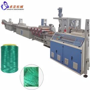Plastic Monofilament Manufacturing Making Machine for Construction Safety Net Filament Extruder - Qingdao Zhuoya Machinery Co., Ltd. - China