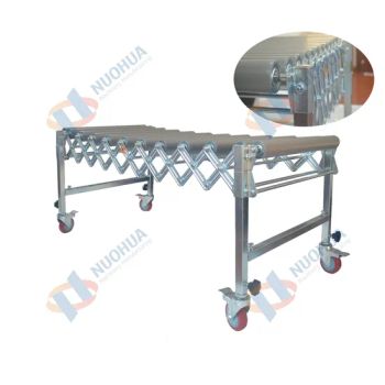 Customized PVC Conveyer Flexible System Telescopic Roller Gravity Tube Accordion Conveyors Conveyor - Hangzhou Nuohua Machinery Co., Ltd. - China