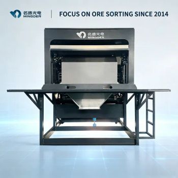 Smart 4 Channel Visible Light Ore Sorter Ai Autonomous Separation for Bauxite Ore - Hefei Mingde Optoelectronic Technology Co.,Ltd - China