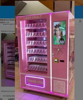 Self Service Cosmetic Vending Machine for Beauty Products Skincare and Makeup Items - senesie mfg llc - United States